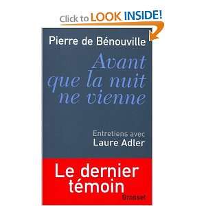  Avant que la nuit ne vienne (French Edition 