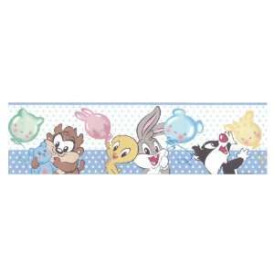  Looney Tunes Baby Pre Pasted Wall Border (6.75 X 15 
