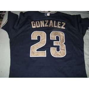  Adrian Gonzalez San Diego Padres SIGNED Jersey MLB COA 