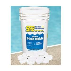  SPP 10 Lb 3 inch Stabilized Chlorine Tablets Pool 