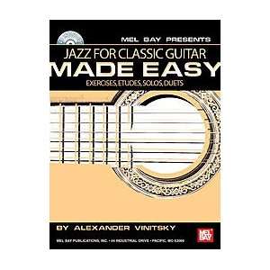  Jazz for Classic Guitar Made Easy Book/CD Set Electronics