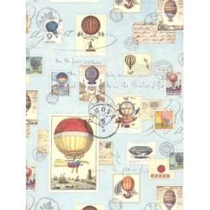  Hot Air Balloons Rolled Gift Wrap Paper Health & Personal 