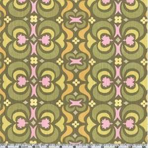  44 Wide Amy Butler Midwest Modern Garden Maze Olive By 