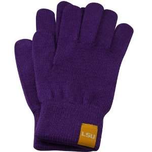    Nike LSU Tigers Ladies Purple Knit Gloves