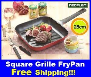   Grill Ceramic Coating Fry Pan, pastel color,   