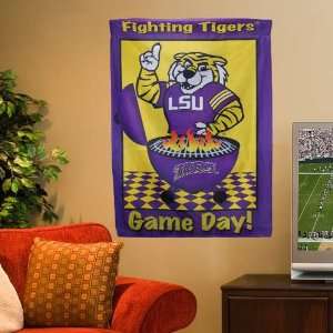  LSU Fighting Tigers Game Day   Standard Size 28 Inch X 40 
