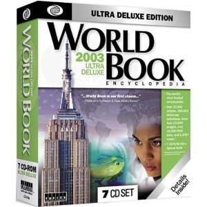  World Book 2003 Ultra Deluxe Encyclopedia Software
