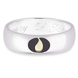   Sterling Silver Memorial Engraved Message Band   Personalized Jewelry