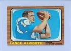 1966 TOPPS #119 LANCE ALWORTH SAN DIEGO CHARGERS VG  