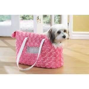  Pink Plush Pet Carrier