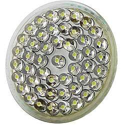 Eforcity MR16 2.4 watt 48 LED White Light Bulb  
