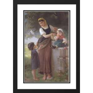  Munier, Emile 28x40 Framed and Double Matted May I Have 