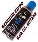 Genuine Zippo Blu Butane Fuel 5.82 oz. 165 g FREE SHIP