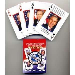  Operation Iraqi Freedom U.S. Military Heroes Playing Cards 