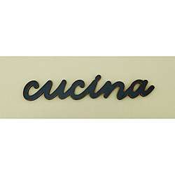 Cucina Wood Word Wall Art  