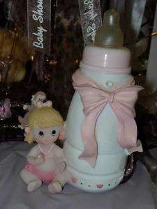 BABY SHOWER PINK BABY BOTTLE GIRL PARTY CENTERPIECE  