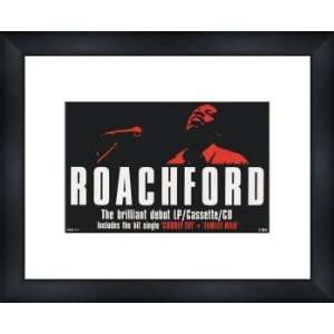 ROACHFORD Debut LP   Custom Framed Original Ad   Framed Music Poster 