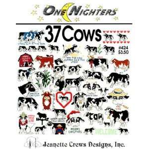  37 Cows   Cross Stitch Pattern Arts, Crafts & Sewing