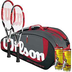 Wilson Club Player Tennis Racquet Bundle  