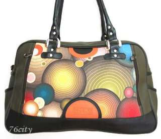 STW Travel Overnight Bag Vintage Art Weekend Carry Nwt  