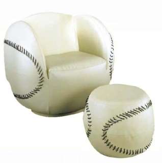New Sports Chairs and Ottoman Kids Children Furniture  