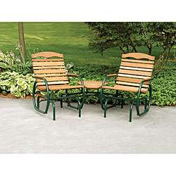 Hi Back Tete A Tete Outdoor Chair and Bench Set  