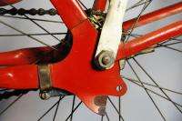  1941 Elgin 4 star Deluxe balloon tire bicycle bike w/ Floating Hub Red