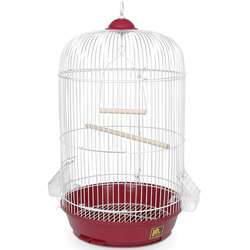 Prevue Pet Products Classic Red Round Bird Cage  