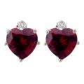 Diamond Heart Earrings   Buy Heart Jewelry Online 