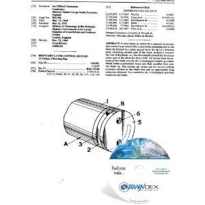  NEW Patent CD for BOUNDARY LAYER CONTROL DEVICES 