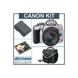 com Canon Digital Rebel XTi Chrome SLR Camera / Lens Kit with EFS 18 