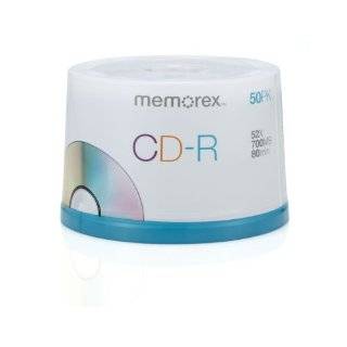   minute 52x data cd r media 50 pack spindle by memorex $ 11 65 used new