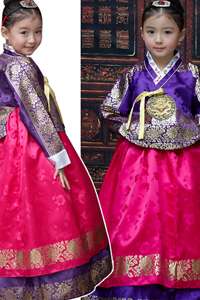 sonjjang korean traditional dress Girl hanbok AGE1~2  