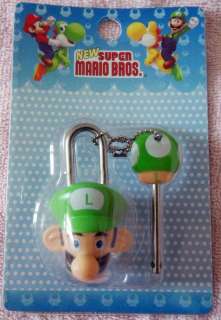 Brand New Cute Cartoon Anime Nintendo Super Mario Mini Pad Lock 