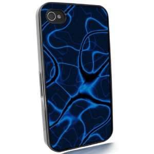 Custom Blue Glow Worms I Phone 4 & 4S Case from Redeye Laserworks I 