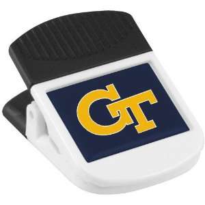  Georgia Tech Yellow Jackets Square Magnetic Chip Clip 