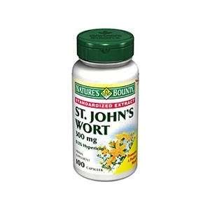 St Johns Wort 300 Mg Hypericin Capsules By Natures bounty 