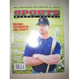  Sports Market Report Magazine June 2001   Mark McGwire 