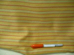 Fabric Yarn Dye Yellow w/Multi Colored Stripes LL104  