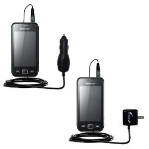  Car and Wall Charger Essential Kit for the Samsung S5250 