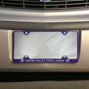  Grand Valley State Lakers Thin Rim Varsity License Plate 