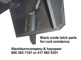 Skidsteer quick attach adapter fits NH 445 & others  