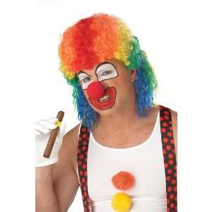  Clown Mullet Wig Toys & Games