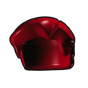  Dark Red Mullet Hairpiece   LEGO Compatible Minifigure 