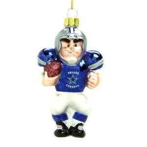  Pack of 5 NFL Dallas Cowboys 4 Caucasian Player Christmas 