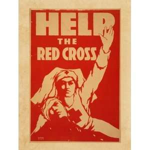  Help the Red Cross Poster (18.00 x 24.00)