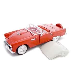  1956 Ford Thunderbird 1/24 Diecast Model Red Toys & Games