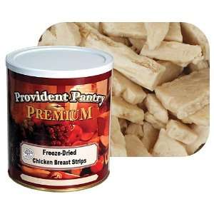 Freeze Dried White Chicken Breast Strips  Industrial 