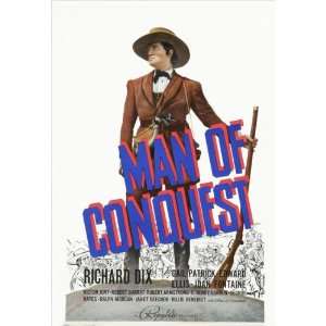  Man of Conquest Movie Poster (27 x 40 Inches   69cm x 
