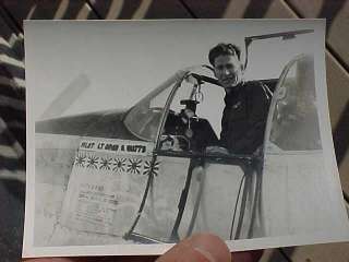 ORIGINAL WWII PHOTO   23RD FIGHTER GROUP ACE ORAN WATTS  